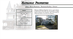 Desktop Screenshot of hathawaypropertiesathens.com